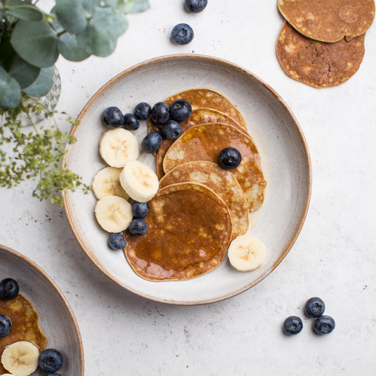 Bananenpfannkuchen ohne Mehl und Milch