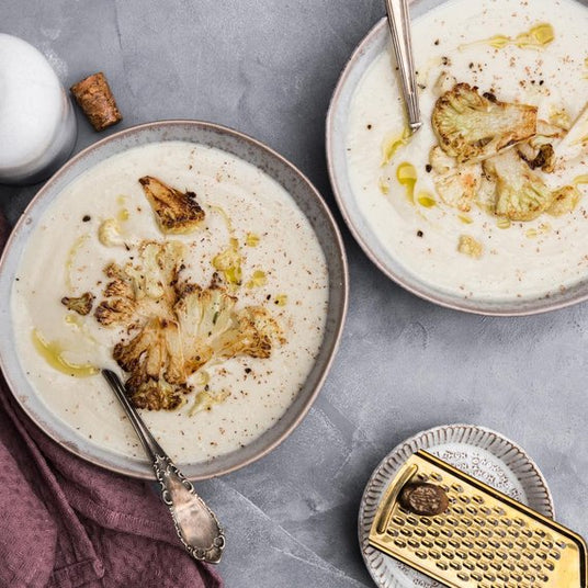 Blumenkohlsuppe mit Kokosmilch