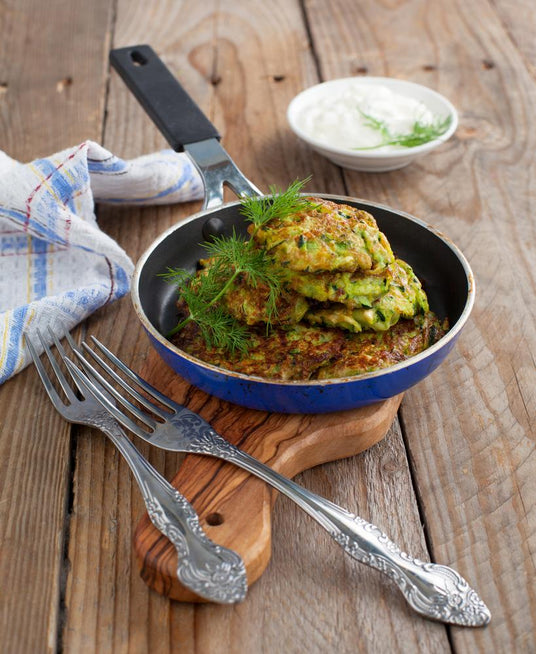 Schnelle Zucchini-Bratlinge