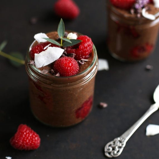 Schokoladen-Chia-Pudding