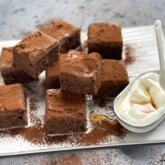 Schokoladenkuchen mit Protein