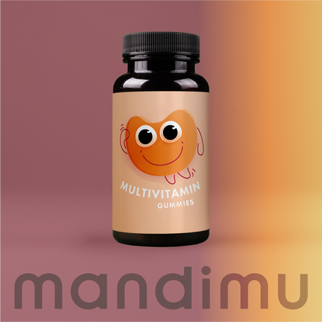 Multivitamin für Kinder – 60 Gummibärchen 🐻, vegan