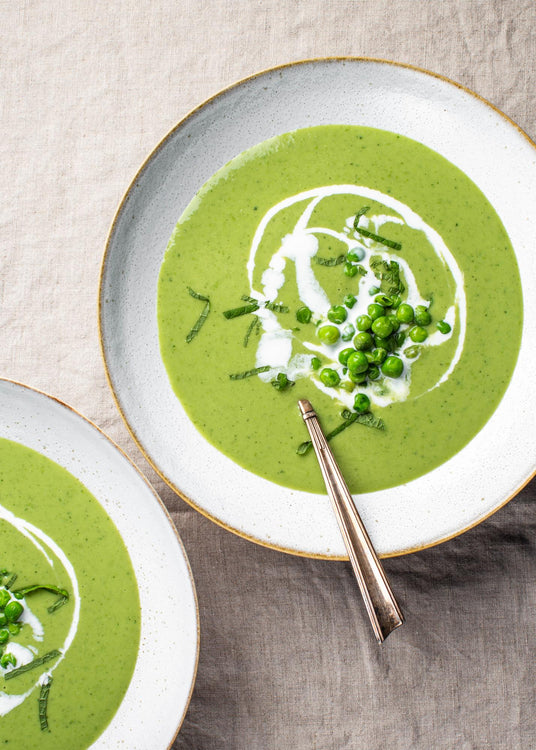 Erbsencremesuppe