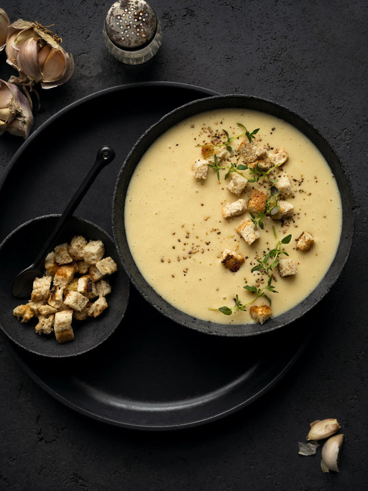 Knoblauchcremesuppe