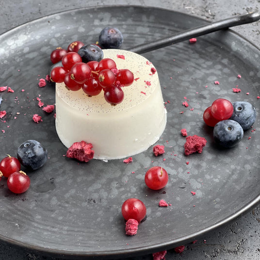 Kokosmilch-Pannacotta