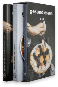 Kochbuchset Gesund essen mit Geschenkbox
